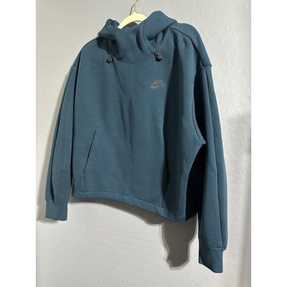 Nike Women’s sportswear tech fleece oversized hoodie size M NWT - Picture 4 of 6